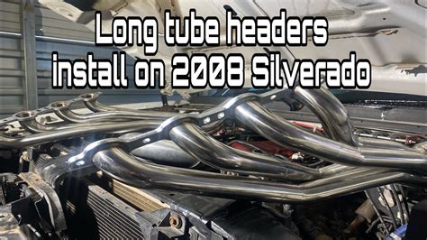 Installing Long Tube Headers