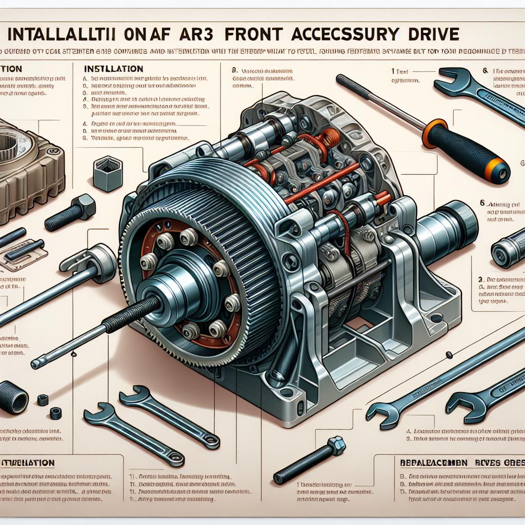 Installation and Maintenance Tips for LS3 Front Accessory Drive