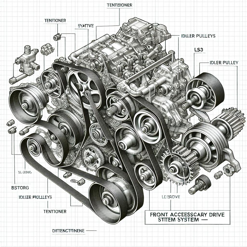 Key Components of the LS3 Front Accessory Drive