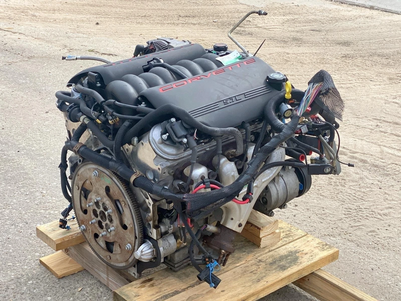 5.7L V8 LS1 Engine Dropout Assembly OEM 88984271 Chevrolet Corvette C5 2001-03