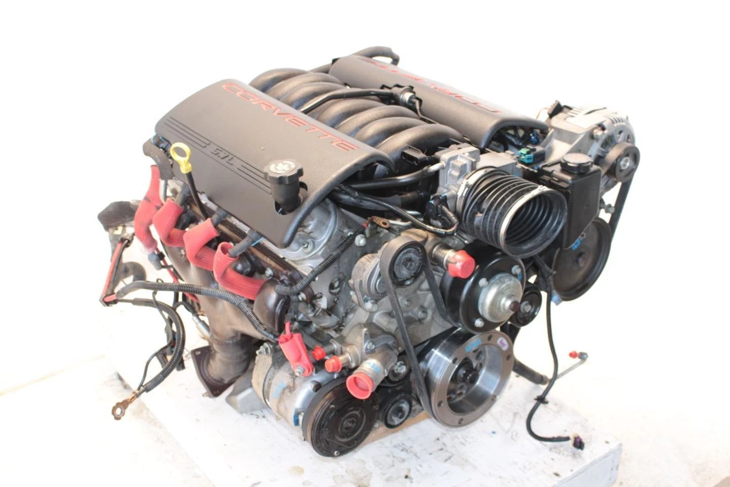 97-98 CORVETTE 5.7L LS1 Complete Engine Assembly with Accessories - Image 3