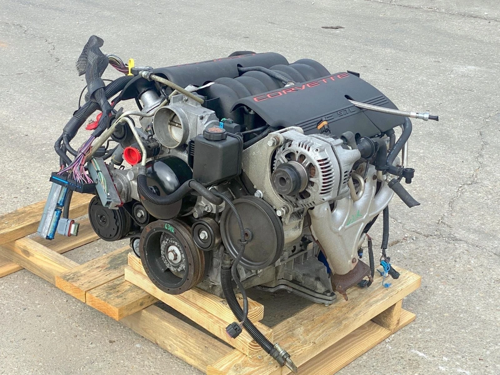 5.7L V8 LS1 Engine Dropout Assembly OEM 88984271 Chevrolet Corvette C5 2001-03 - Image 2